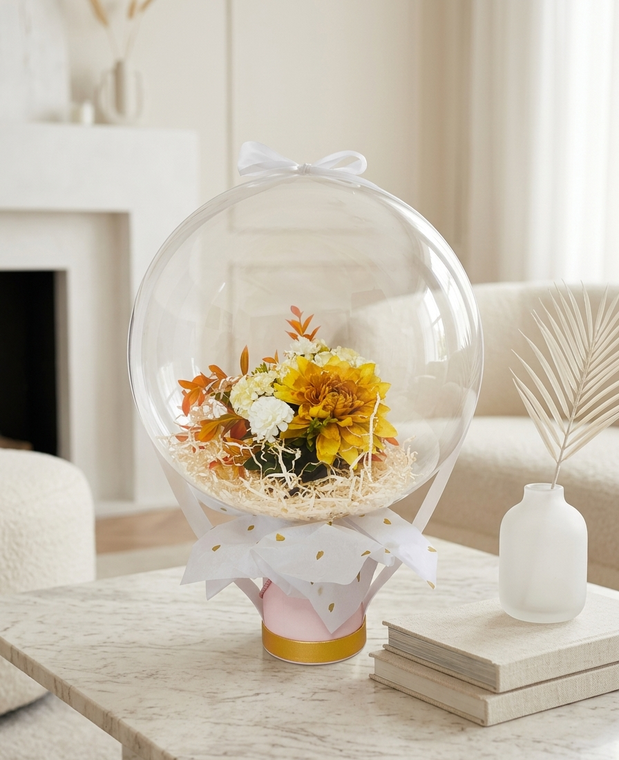 Floral Dome Present — Ballondekoration von Mondi Decor, Stuhr bei Bremen