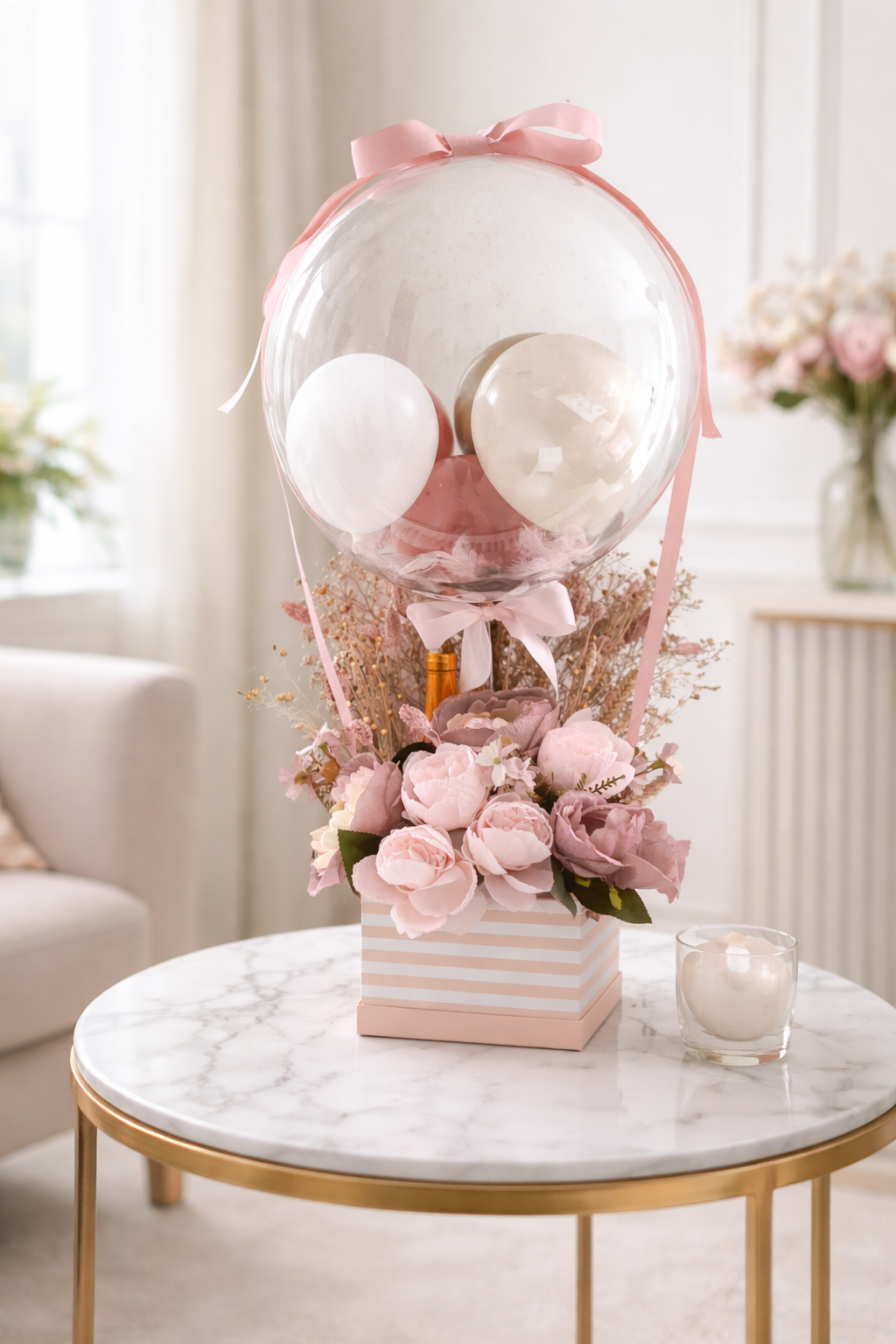 Flower Box mit Ballon